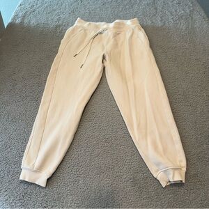 Lululemon Scuba High-Rise Jogger *Fleece 28" White Opal Size 10